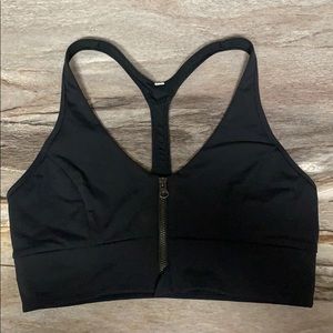 Lululemon Zip Up Sports Bra